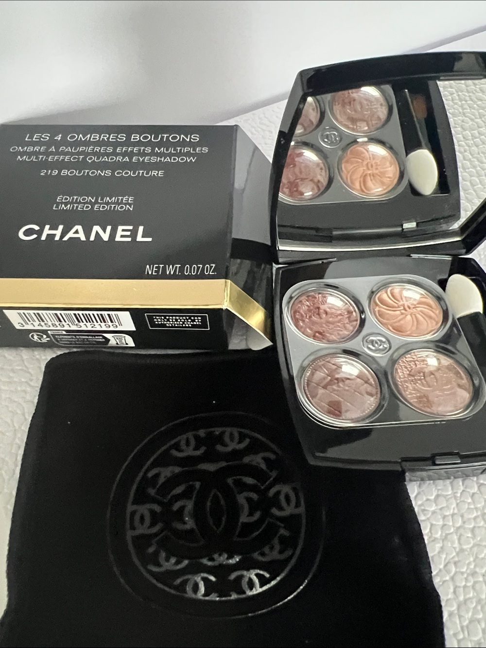 CHANEL Les 4 Ombres - 219 Boutons Couture - Limited Edition - Sold Out!